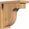 Ekena Millwork Del Monte Smooth Corbel w/Backplate, Western Red Cedar, 5 1/2"W x 12"D x 12"H COR06X12X12DEL01SWR - alternate 1